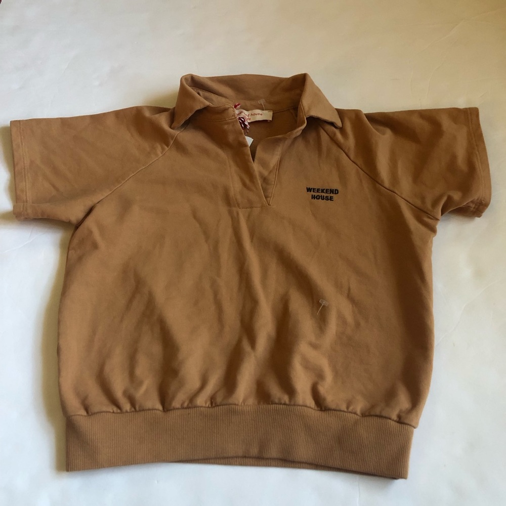 Weekend House Kids Short Sleeve Goose Polo Tee Size 3/4 - Picture 5 of 15
